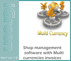 Multi currency slips by iGreen software accounting