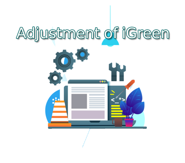 How to setup and adjust accounting software of iGreen