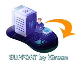 Support accounting software of iGreen in Dubai and UAE